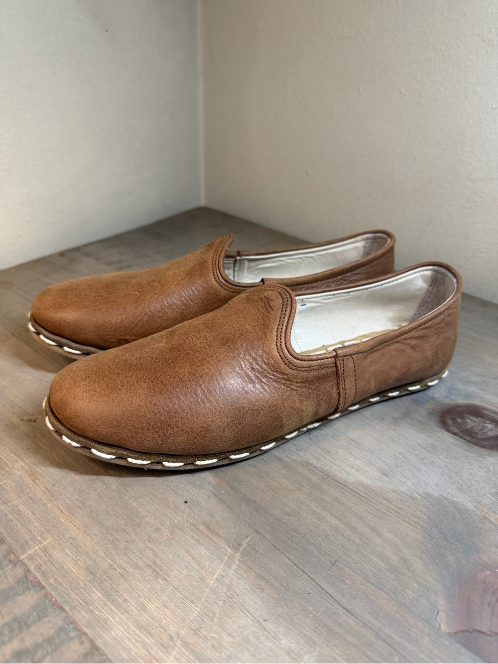 Sabah Fort Worth Brown Slip-On - 41/9 or 9.5